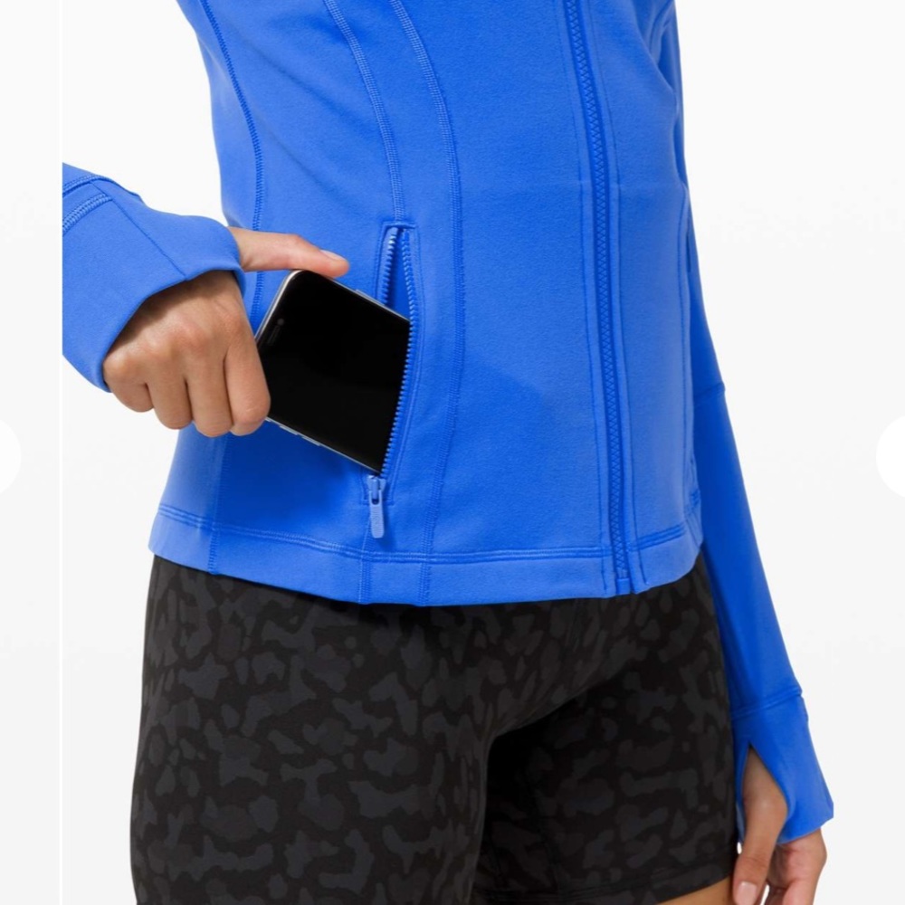 SOLD NWT Lululemon Define Jacket Wild Bluebell - Picture 5 of 5
